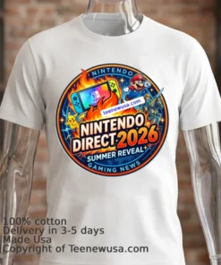 Nintendo Direct 2026 T Shirt