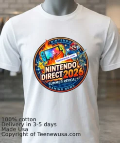 Nintendo Direct 2026 T Shirt