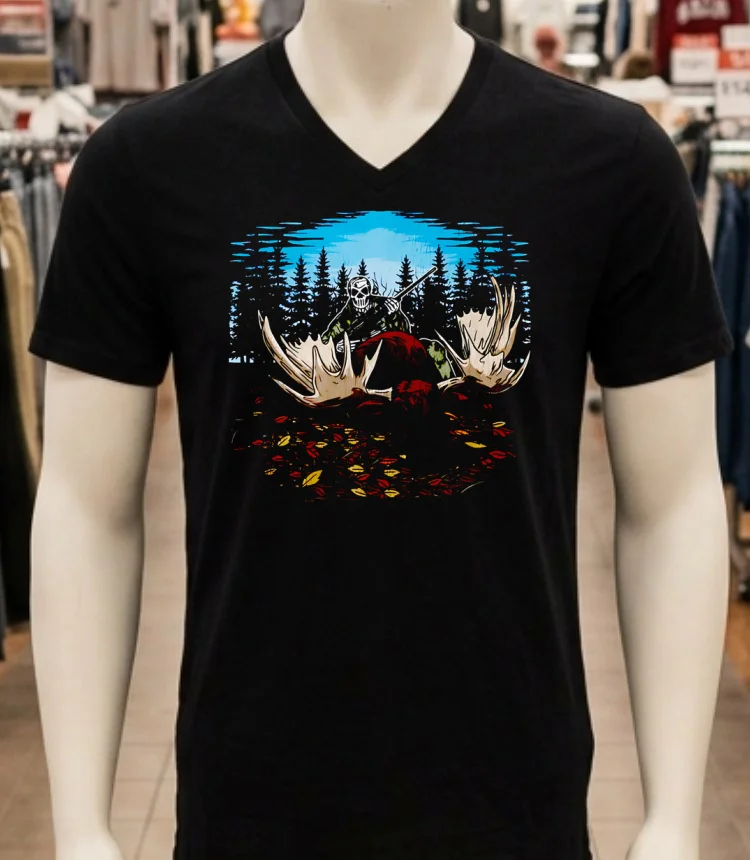 No Bull Hunter Skeleton Shirt - balck-shirt No Bull Hunter Skeleton Shirt Balck Shirt 1