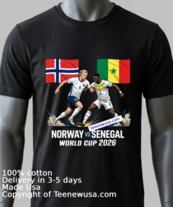 Norway Vs Senegal World Cup 2026 T Shirt