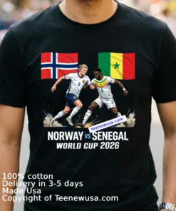 Norway Vs Senegal World Cup 2026 T Shirt