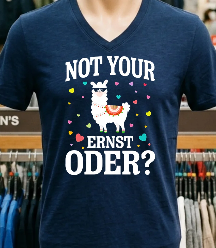 Not Your Ernst Oder Shirt - navy-shirt Not Your Ernst Oder Shirt Navy Shirt 3
