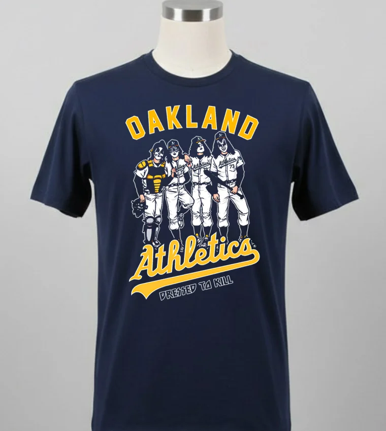 Oakland Athletics Dressed To Kill Shirt Balck Shirt