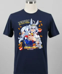 Oguri Cap I M Going To Win This For The Folks Back Home But First Food Shirt