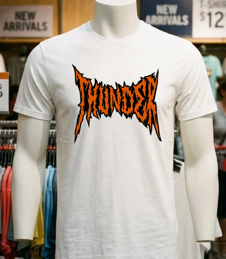 Okc Thunder Halloween Design Shirt - white-t-shirt Okc Thunder Halloween Design Shirt White T Shirt 1