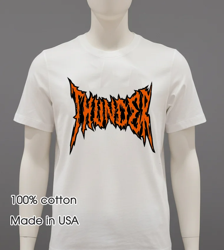 Okc Thunder Halloween Design Shirt - white-t-shirt Okc Thunder Halloween Design Shirt White T Shirt 3
