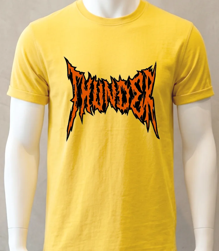 Okc Thunder Halloween Design Shirt - yellow-t-shirt Okc Thunder Halloween Design Shirt Yellow T Shirt