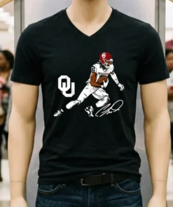Oklahoma Football Ceedee Lamb Superstar Pose Signature Style Shirt