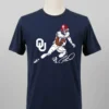 Oklahoma Football Ceedee Lamb Superstar Pose Signature Style Shirt Balck Shirt