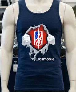 Oldsmobile Toronado Tear Shirt Shirt Navy Shirt 1