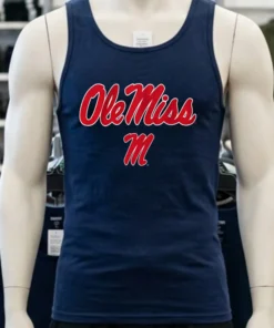 Ole Miss Rebels Wordmark Letter Shirt