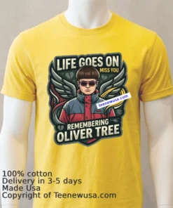 Oliver Tree, “Life Goes On” And “Miss You” Singer, Dies In Helicopter Crash At 32 T Shirt