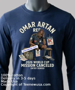 Omar Abdulkadir Artan Has Been Disqualified From Officiating A Match At The 2026 World Cup T Shirt