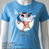 One Piece Anime Series By The Dodgers T Shirt Blue Shirt