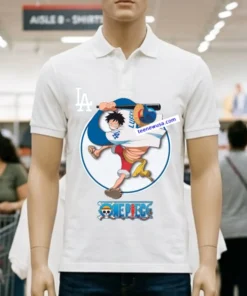 One Piece Anime Series By The Dodgers T Shirt