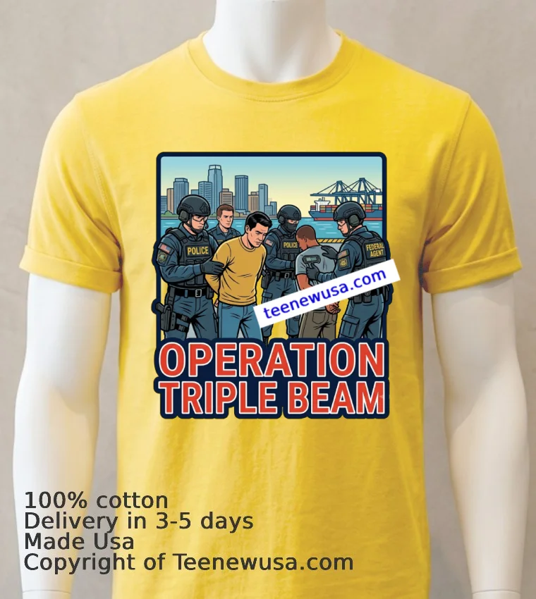 Operation Triple Beam T Shirt - yellow-t-shirt Operation Triple Beam T Shirt Yellow T Shirt
