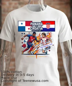 Panama Vs Croatia World Cup 2026 T Shirt