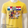 Panama Vs Croatia World Cup 2026 T Shirt Yellow T Shirt