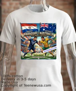 Paraguay Vs Australia World Cup 2026 T Shirt