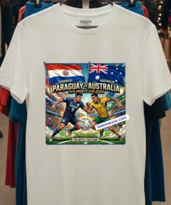 Paraguay Vs Australia World Cup 2026 T Shirt