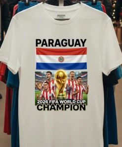 Paraguay World Cup 2026 T Shirt