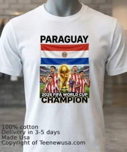 Paraguay World Cup 2026 T Shirt