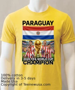 Paraguay World Cup 2026 T Shirt