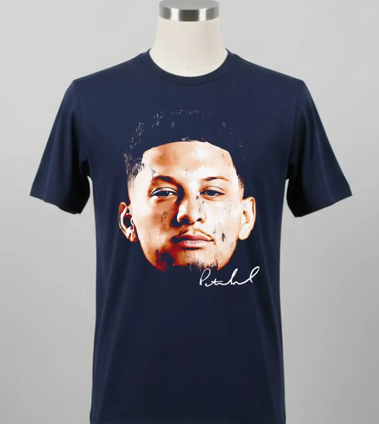 Patrick Mahomes Kansas City Vintage Heads Signature Shirt - balck-shirt Patrick Mahomes Kansas City Vintage Heads Signature Shirt Balck Shirt 1