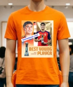 Pau Cubarsi Wins The Young Player Of The Tournament World Cup 2026 T Shirt