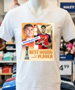 Pau Cubarsi Wins The Young Player Of The Tournament World Cup 2026 T Shirt