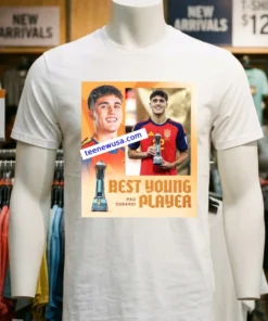 Pau Cubarsi Wins The Young Player Of The Tournament World Cup 2026 T Shirt