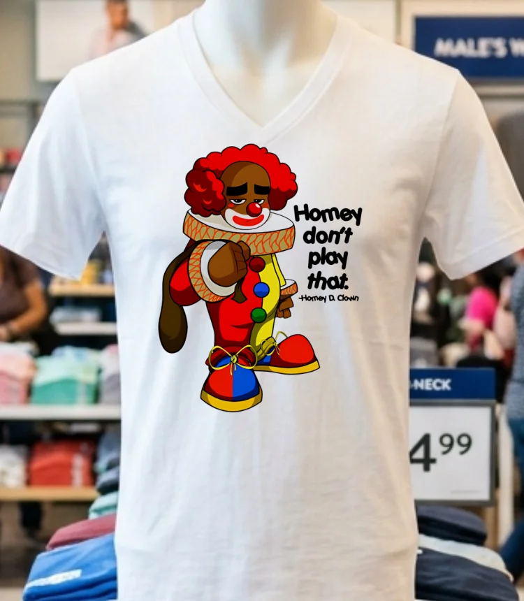 Payeah Homey Don T Play With That Joker Clown Shirt - white-t-shirt Payeah Homey Dont Play With That Joker Clown Shirt White T Shirt 1