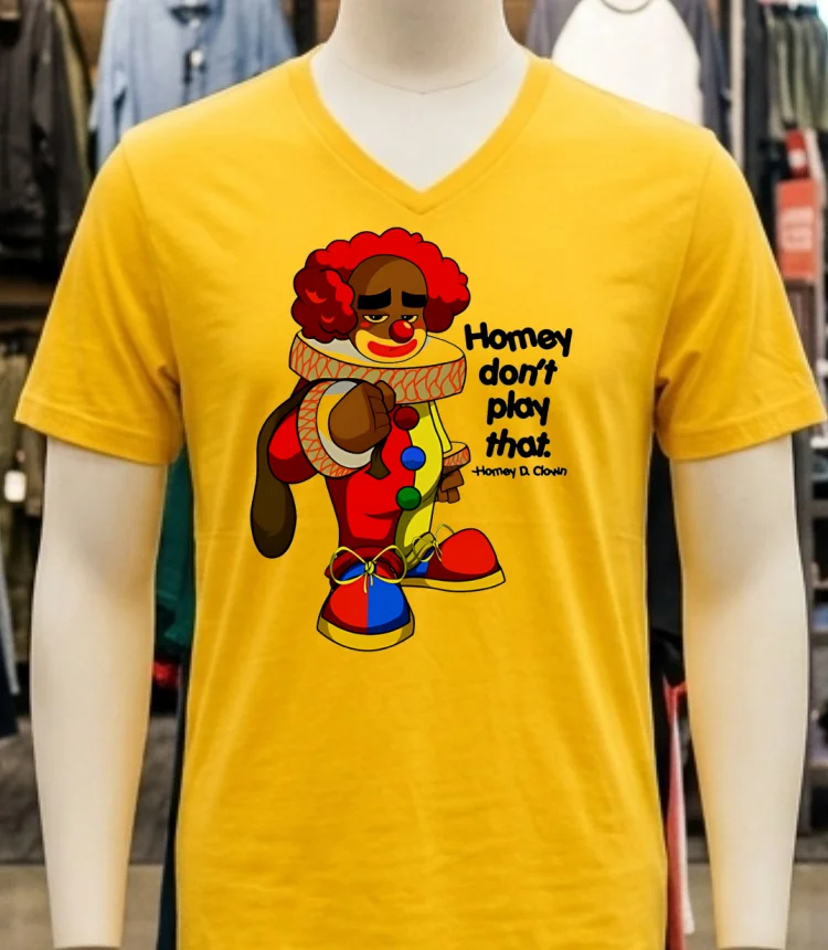 Payeah Homey Don T Play With That Joker Clown Shirt - yellow-t-shirt Payeah Homey Dont Play With That Joker Clown Shirt Yellow T Shirt