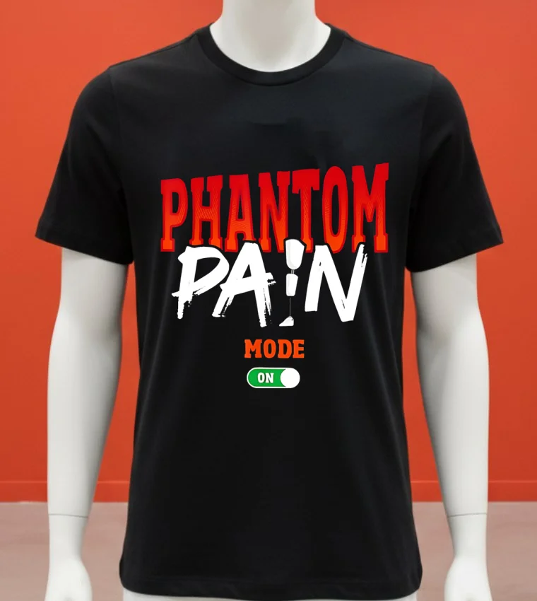 Phantom Pain Mode On Shirt Balck Shirt