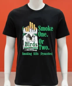 Philadelphia Eagles Birds Smoke One Or Two Champions Smoking Kills Shirt