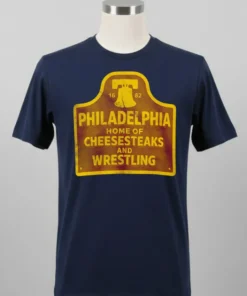 Philadelphia Home Of Cheesesteaks And Wrestling Shirt
