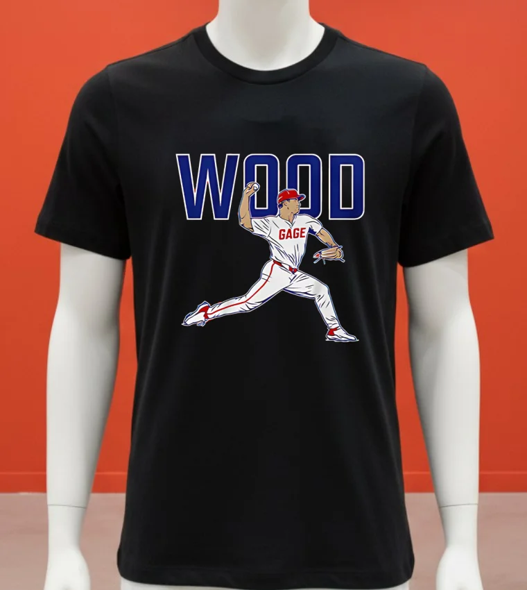 Philadelphia Phillies Ace Pose Gage Wood Shirt - balck-shirt Philadelphia Phillies Ace Pose Gage Wood Shirt Balck Shirt
