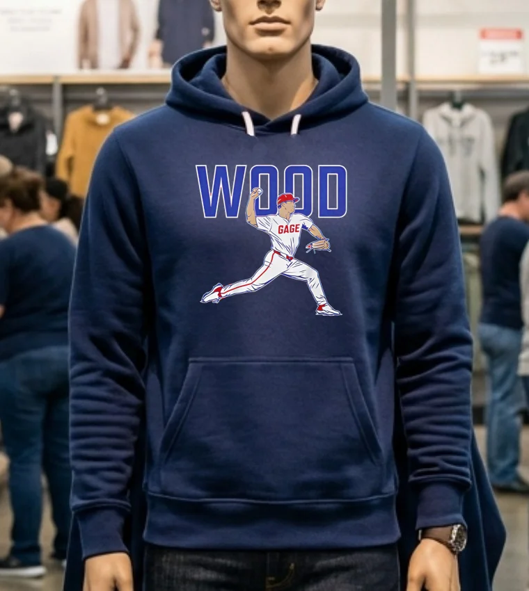 Philadelphia Phillies Ace Pose Gage Wood Shirt - navy-shirt Philadelphia Phillies Ace Pose Gage Wood Shirt Navy Shirt