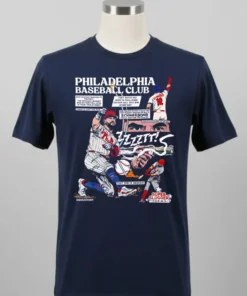 Philadelphia Phillies Baseball Club Schwarbomb Comic Shirt