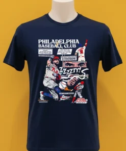 Philadelphia Phillies Baseball Club Schwarbomb Comic Shirt