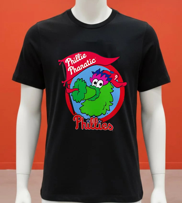 Philadelphia Phillies Logo Hand Holding Flag Iconic Baseball Shirt - balck-shirt Philadelphia Phillies Logo Hand Holding Flag Iconic Baseball Shirt Balck Shirt