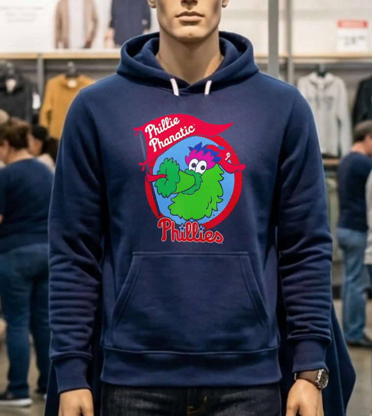 Philadelphia Phillies Logo Hand Holding Flag Iconic Baseball Shirt - navy-shirt Philadelphia Phillies Logo Hand Holding Flag Iconic Baseball Shirt Navy Shirt