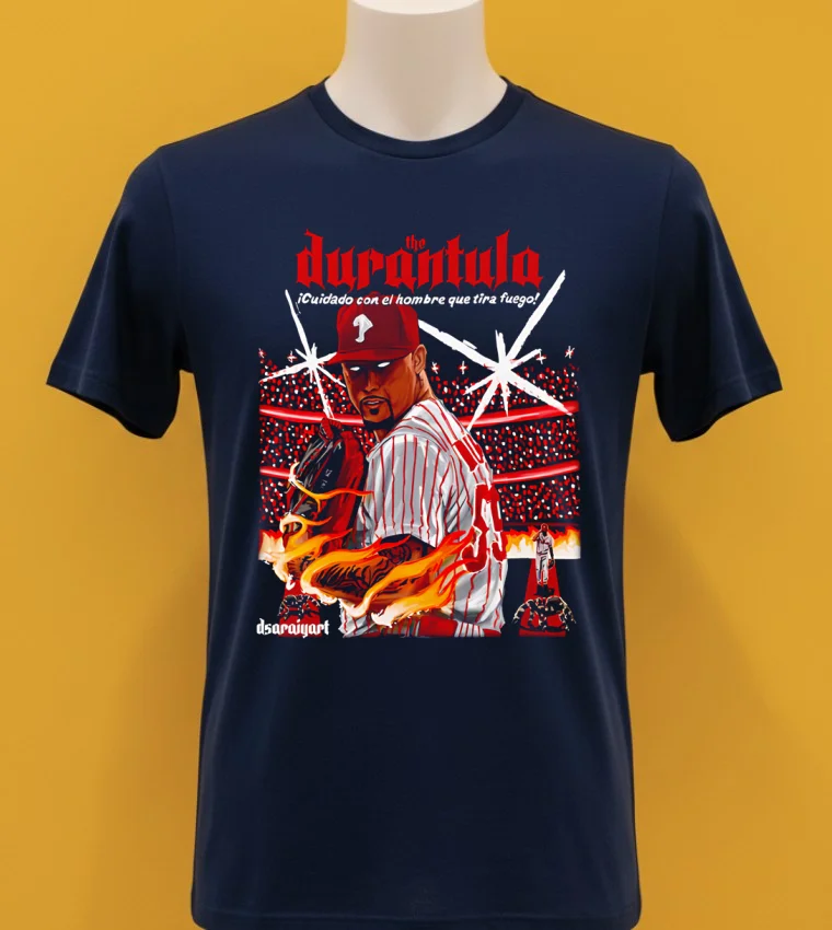 Philadelphia Phillies The Durantula Shirt - navy-shirt Philadelphia Phillies The Durantula Shirt Navy Shirt 1