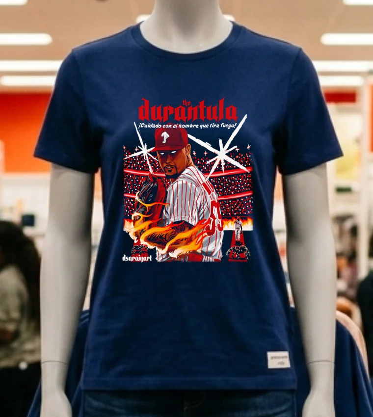 Philadelphia Phillies The Durantula Shirt - navy-shirt Philadelphia Phillies The Durantula Shirt Navy Shirt 2