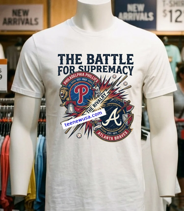 Philadelphia Phillies Vs Atlanta Braves Mlb All Star Sport T Shirt - white-t-shirt Philadelphia Phillies Vs Atlanta Braves Mlb All Star Sport T Shirt White T Shirt 4