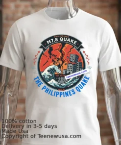 Philippines Earthquake t-tshirt