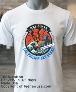 Philippines Earthquake t-tshirt