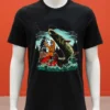 Pike Strike Skeleton Shirt Balck Shirt