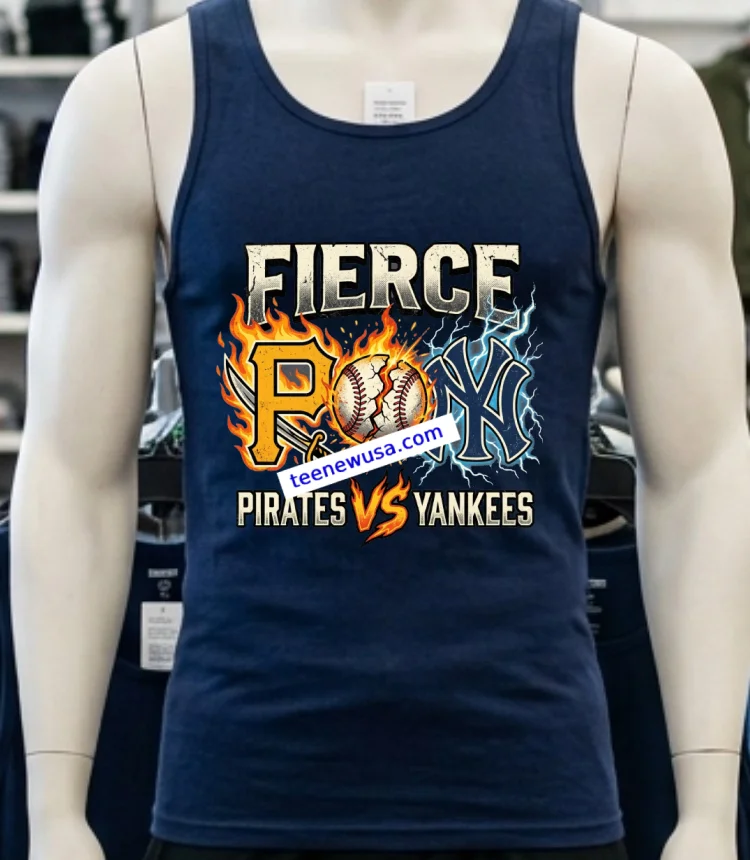 Pirates Vs Yankees Mlb Sport T Shirt - navy-shirt Pirates Vs Yankees Mlb Sport T Shirt Navy Shirt 3