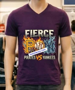 Pirates Vs Yankees Mlb Sport T Shirt